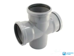 Крестовина для внутренней канализации  110х110х110/90° МультиМир