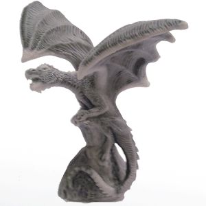 Дракон с расправленными крыльями, литьевой мрамор.ОПТ