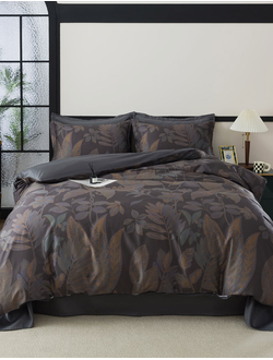 Постельное белье мако-сатин семейное 150x200x2 250x270x1 50x70x4 TIS05-903