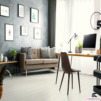 Ламинат My Floor Villa Дуб Опал белый M1234 33 класс толщина 12 мм с фаской 1.293 м2