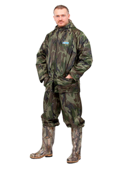Костюм Hunter WPL влагозащитный КМФ (ткань плащевая с ПВХ ,пл.225 гр./м2)