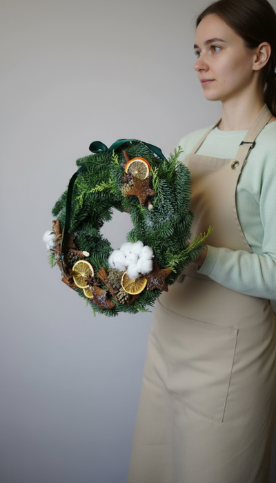 Венок новогодний № 1122