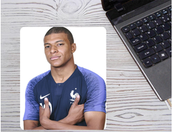 Коврик Kylian Mbappe Lottin, Килиан Мбаппе Лоттен для мышки №2