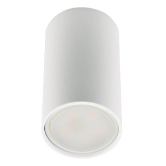 Fametto SOTTO светильник накладной спот GU10 (max 35W) 220V 55x55x100 металл/бел DLC-S607 GU10 WHITE