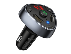 Автомобильное зарядное устройство “Hoco E51 Road treasure” BT FM трансмиттер