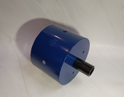 Коронка HSS биметаллическая диаметр 225 мм высота 100 мм по дереву, металлу, пластику.