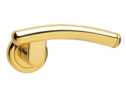 Дверные ручки Morelli Luxury LUNA OTL Цвет - Золото