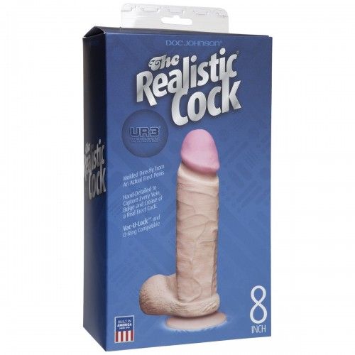 Фаллоимитатор The Realistic Cock ULTRASKYN 8 - 20,5 см