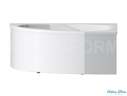 Astra-Form ванна Тиора правосторонняя 155/105 см белая
