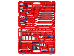 Набор инструментов 128 предметов, универсальный МАСТАК 01-128C