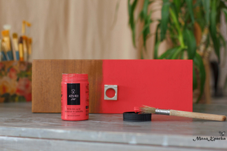 Краска для мебели и декорирования Aturi Design Меловой Бархат цвет Красная помада