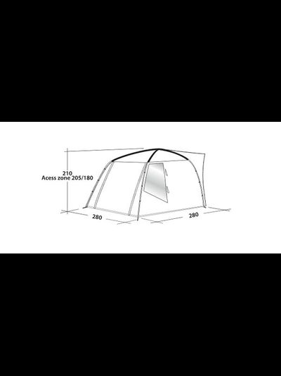 Палатка для VW T5 Easy Camp Fairfields  Дания