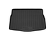 Коврик в багажник пластиковый (черный) для Kia Ceed hb (12-18)  (Борт 4см)