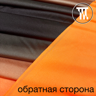 Бифлекс глянец градиент, цв. Черный + Оранжевый (новый)