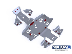 Защита ATV Rival 444.2110.1 для HONDA TRX 420/500 IRS 2015- (Алюминий) (1150*600*250)