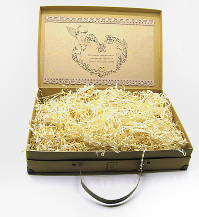 Подарочная коробочка в стиле путешествий