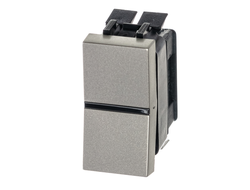 Переключатель, 1 модуль, шампань - ABB - Zenit - N2102 CV - 2CLA210200N1901