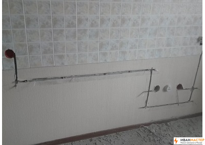 Штробление несущих стен в квартире в МО ИВАНМАСТЕР