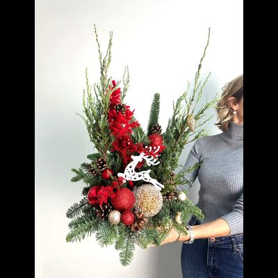 Новогодняя композиция № 1134