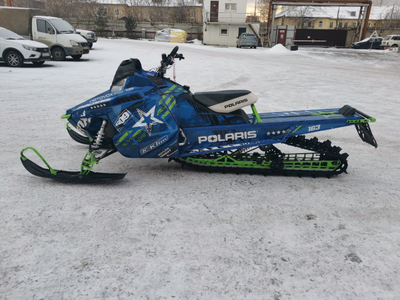 Наклейки на снегоход Polaris Axys Pro RMK 2016 2017 2018 2019 №1517