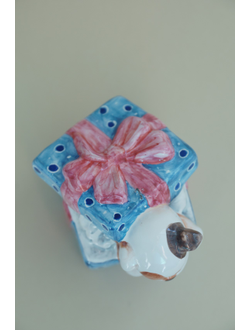 Подарок со щенком - собачки