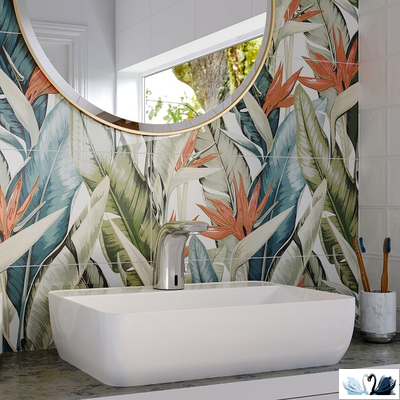 xПанно керамическое Gracia Ceramica Mango multi panno 75 х 60 см комплект из 3 штук