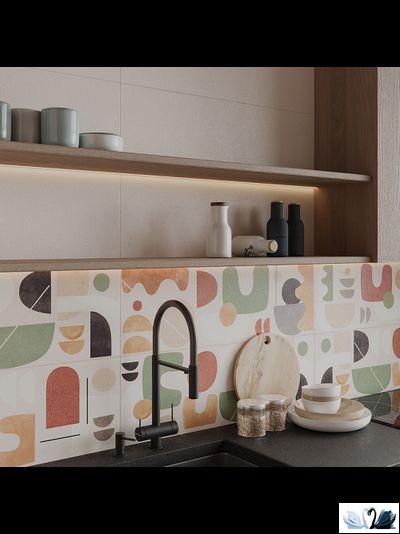 Плитка Gracia Ceramica Wabi-Sabi multi wall 01 30x90 настенная