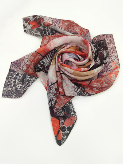 Павловопосадский платок 10079-6