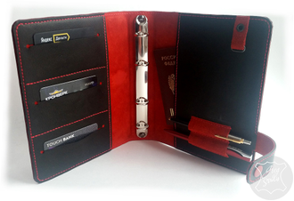 Мужской органайзер из натуральной кожи, кожаный ежедневник, ежедневник ручной работы, ежедневник спб