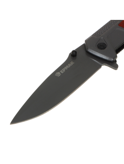 ЕРМАК Нож туристический складной, 23,5см, нерж. сталь, дерево