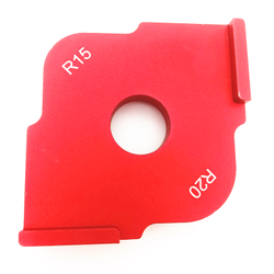 Шаблон для скругления углов фрезером (комплект из 3ех шт.)