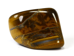 Тигровый глаз, галтовка в ассортименте, ЮАР (32*30*25 мм, 40-45 г) №12833