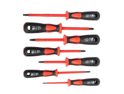 Набор диэлектрических отверток НИО-5507 серия ПРОФИ для работ под напряжением до 1000 В, стандарт VDE