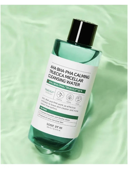 Мицеллярная вода для проблемной кожи Some By Mi AHA BHA PHA Calming Truecica Micellar Cleansing Water 300мл