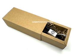 Подарочная коробочка mini крафт