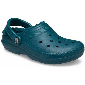 CROCS CLASSIC LINED CLOG УТЕПЛЕННЫЕ БИРЮЗОВЫЕ