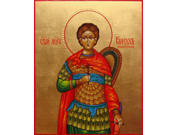 Кирилл Севастийский, Святой мученик. Рукописная икона.
