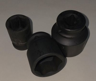 Головка ударная 17 мм 6-гр. 1/2&quot;DR L=42мм CrV Б972917