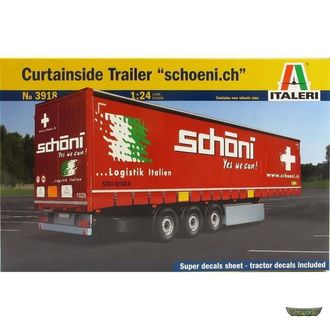 3918. Прицеп CURTAINSIDE TRAILER (1/24)