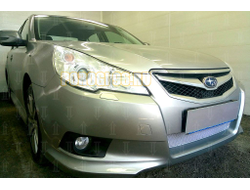 Защита радиатора Subaru Legacy V 2009-2012 PREMIUM chrome