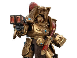 Легио Кустодес - Терминатор-Аквилон (Warhammer Horus Heresy) - КОЛЛЕКЦИОННАЯ ФИГУРКА 1/18  Legio Custodes Aquilon Terminator with twin-linked Adrathic Destructor (JT00751) - JOYTOY