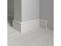 Напольный плинтус Decor-Dizayn 005-75, влагостойкий, ударопрочный, 2,4 метра