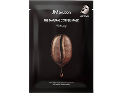 JMsolution. Тканевая маска успокаивающая с экстрактом кофе THE NATURAL COFFEE MASK CALMING (30 мл)