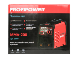 Сварочный инвертор PROFIPOWER с большом цифровом дисплеем MMA-200 IGBT