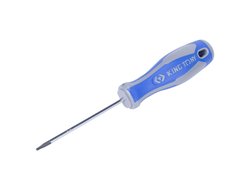 Отвертка Torx Т9H, L = 75 мм, с отверстием KING TONY 14270903