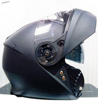 Шлем модуляр IXS HX 300, черный, (мотошлем)