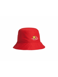 Панама взрослая красная (мяч классический/пляжный)