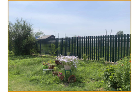 Установка забора из металлоштакетника - Ангарск СНТ Усть-Целота