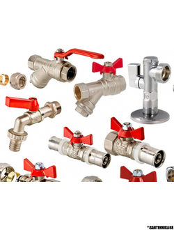 Краны шаровые латунные, вентиля, задвижки, затворы, фильтры под фланец ФМФ