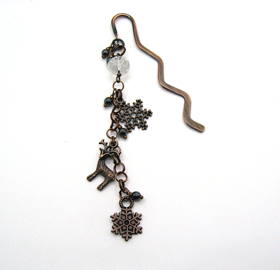 Закладка  "Зимняя история"